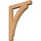 Ekena Millwork Thorton Block Smooth Bracket, Western Red Cedar, 3 1/2"W x 28"D x 36"H BKT04X28X36THR05SWR - alternate 1